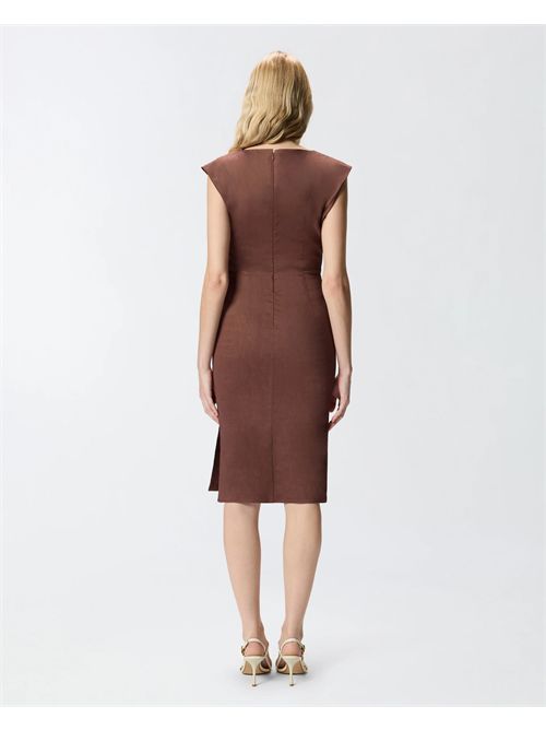 Abito longuette aderente in lino PINKO | 106521A34I/L78